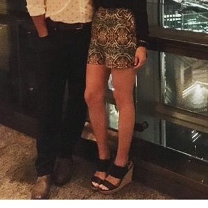 Topshop high waisted shorts